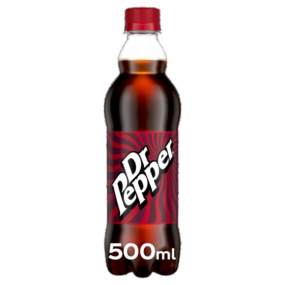 Dr Pepper Bottles <br> 12 x 500ml