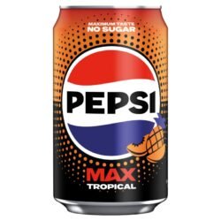 Pepsi Max Tropical Cans 24 x 330ml